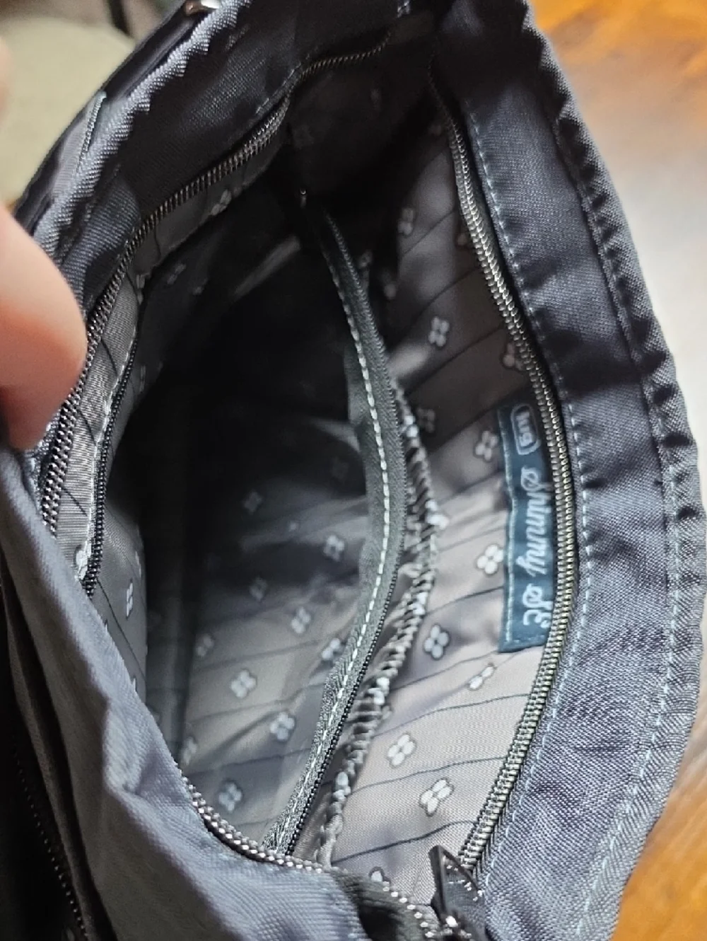LUG | Shimmy SE Special Edition Crossbody Bag Quilted RFID Dark Gunmetal Gray